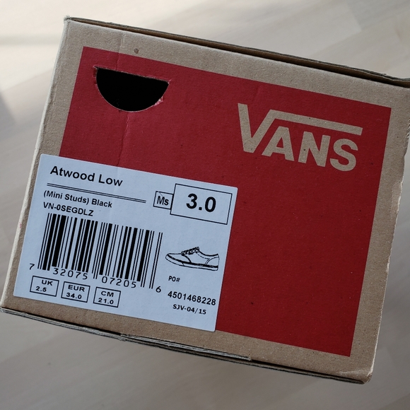 NWT Vans Sneaker - Black & White Dots - Picture 9 of 12